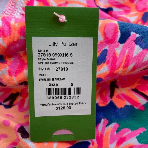 NWT Lilly Pulitzer Harmon Hoodie Small - Picture 9 of 9
